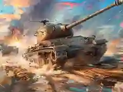 Permainan Tank Tempur: Badai Api secara online