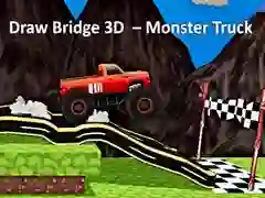 Permainan Gambar Jembatan 3D – Truk Monster secara online Permainan Gambar Jembatan 3D – Truk Monster secara online