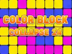 Permainan Runtuhnya Blok Warna 24 secara online Permainan Runtuhnya Blok Warna 24 secara online