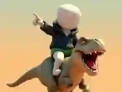 Permainan Stickman. Arena Dinosaur secara online Permainan Stickman. Arena Dinosaur secara online