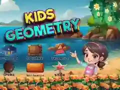 Permainan Geometri Anak-anak secara online