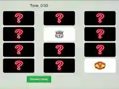 Permainan Memori Pertandingan Sepak Bola secara online