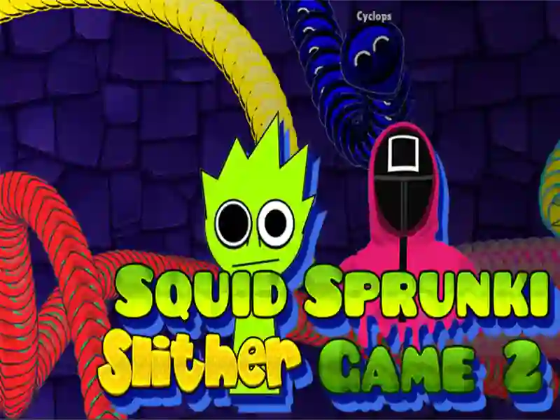 Permainan Squid Sprunki Slither Game 2 secara online