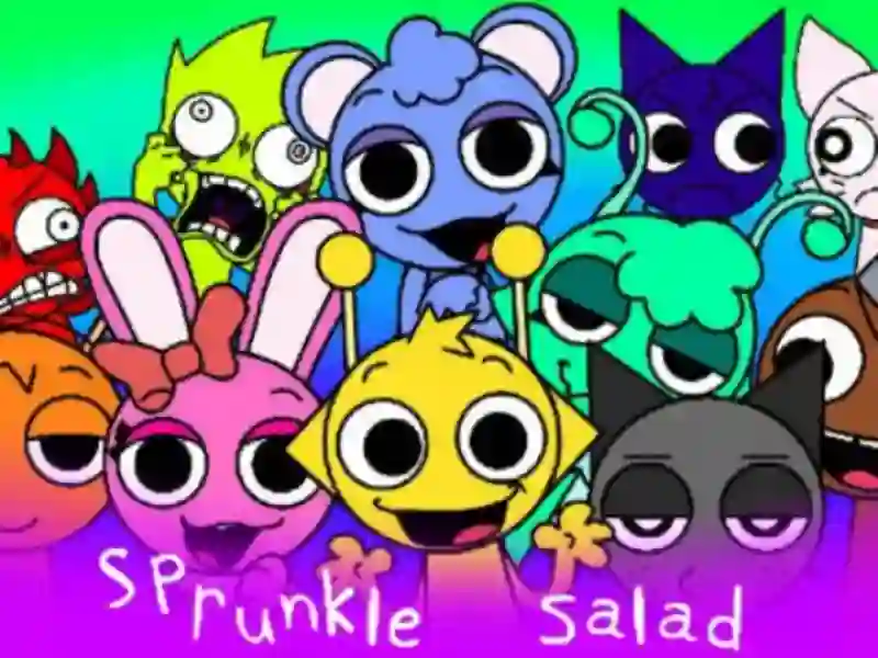 Permainan Salad Taburan secara online
