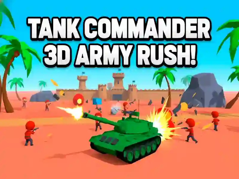 Permainan Komandan Tank Tentara 3d Terburu-buru! secara online