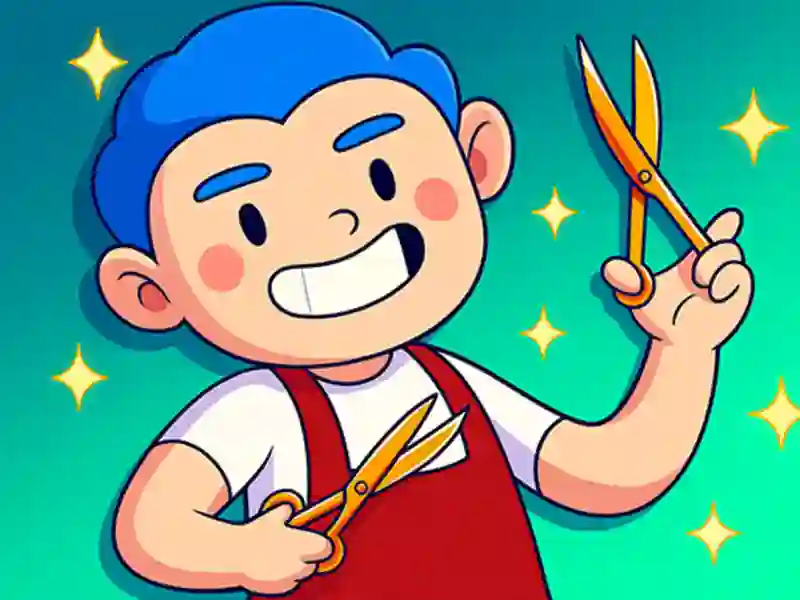 Permainan Toko tukang cukur idle secara online