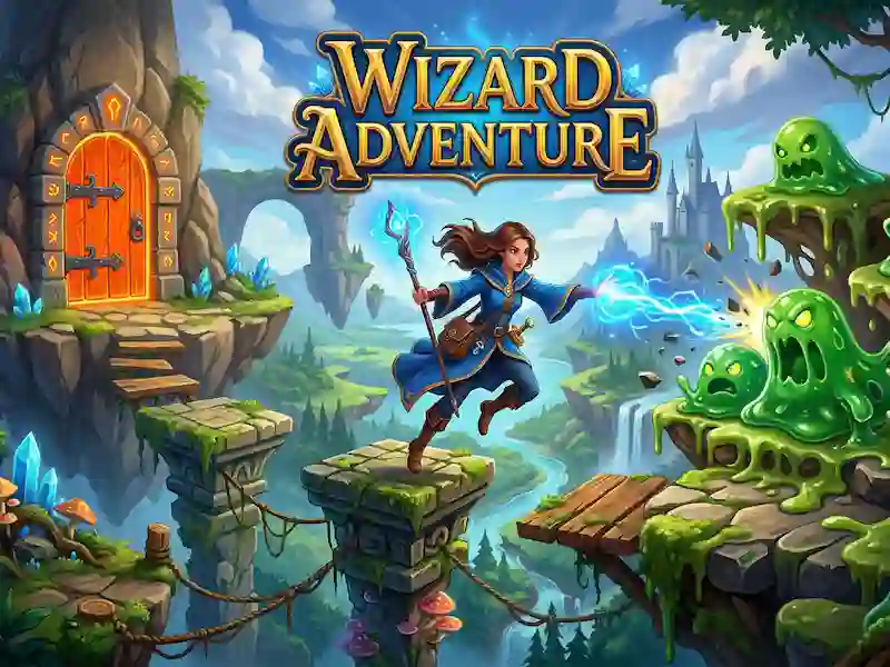Permainan Wizzard Adventure secara online