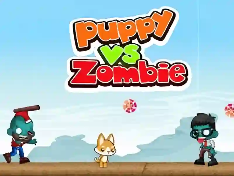 Permainan Anak Anjing vs Zombie secara online