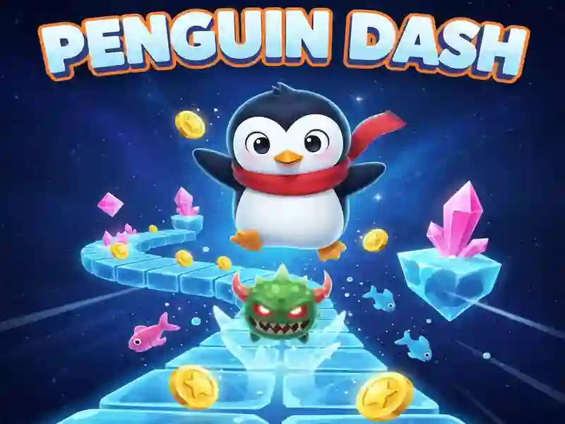 Permainan Pinguin Dash secara online