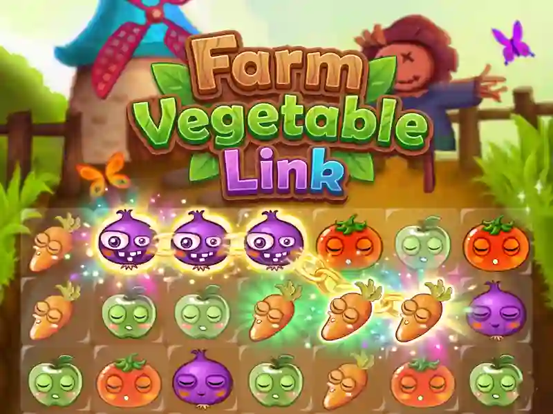 Permainan Farm Vegetable Link secara online