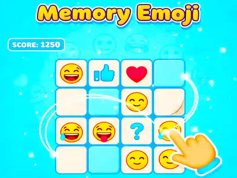 Permainan Emoji Memori secara online
