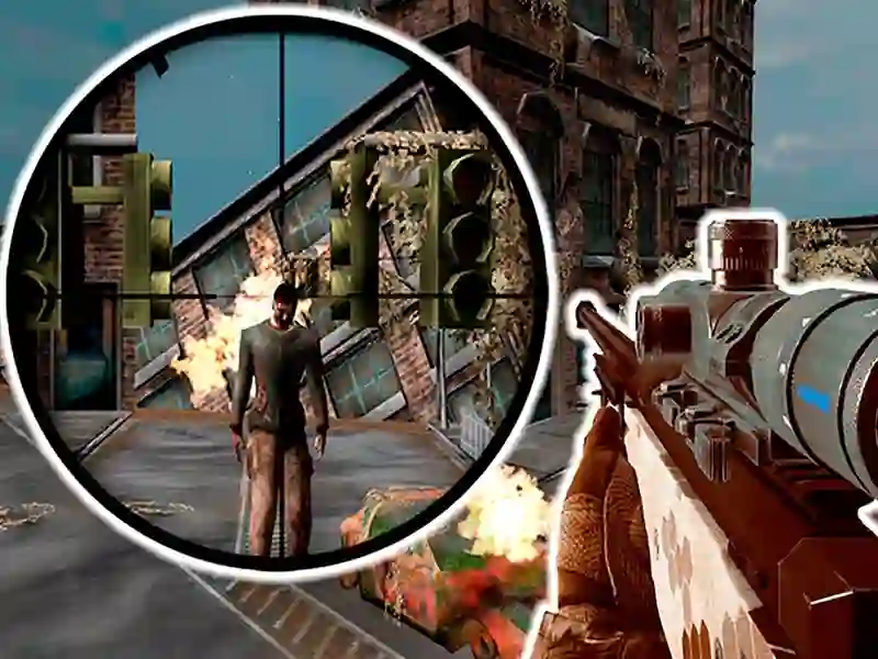 Permainan Sniper 3D Zombie secara online