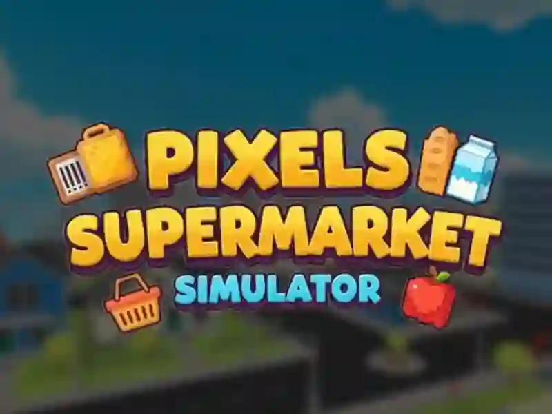 Permainan Simulator Supermarket Piksel secara online