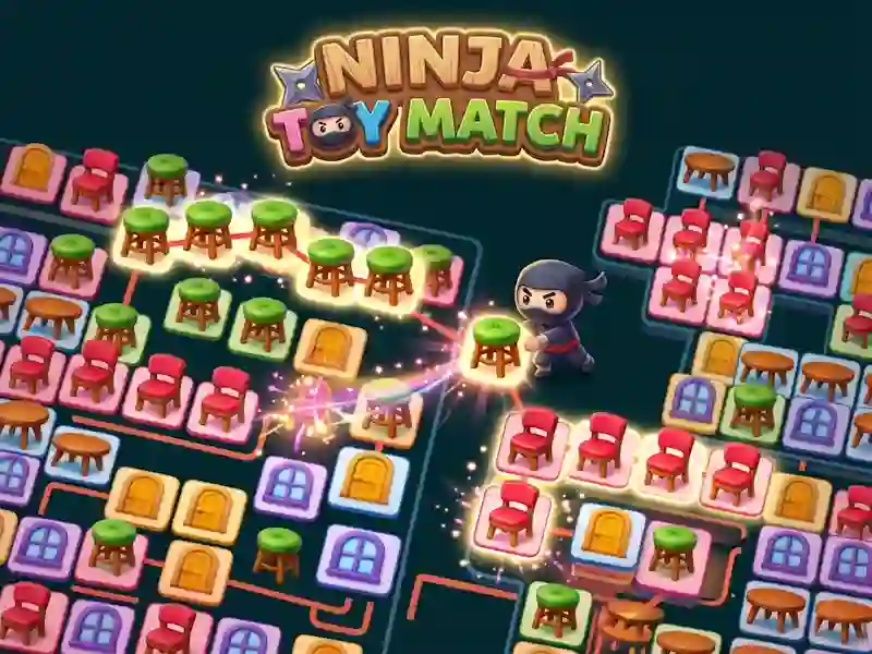 Permainan Ninja Toy Match secara online