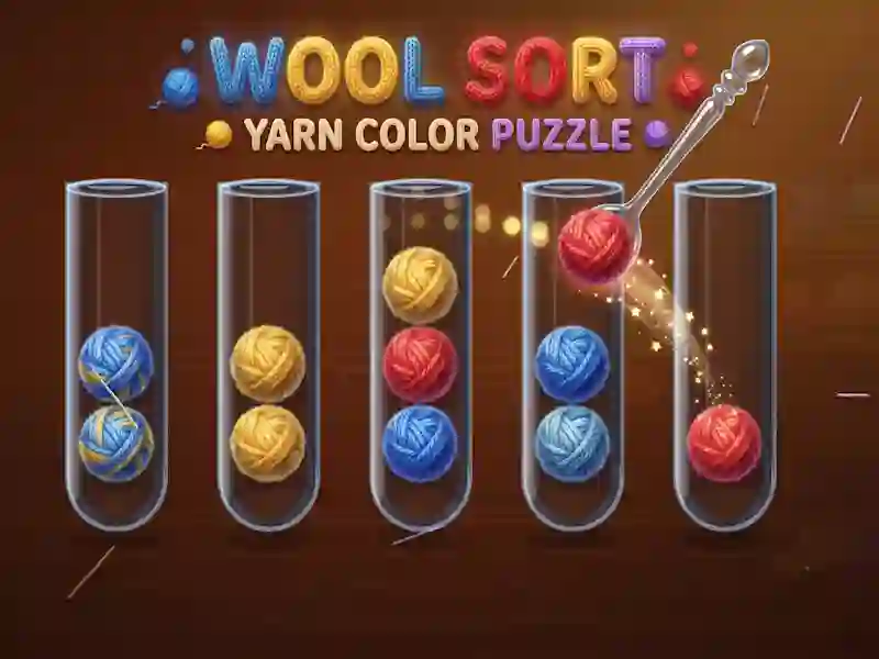 Permainan Wool Sort Yarn Color Puzzle secara online