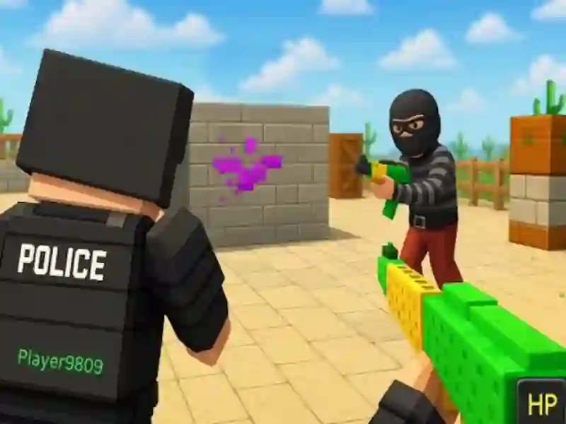 Permainan Pixel Legyfare Wars secara online