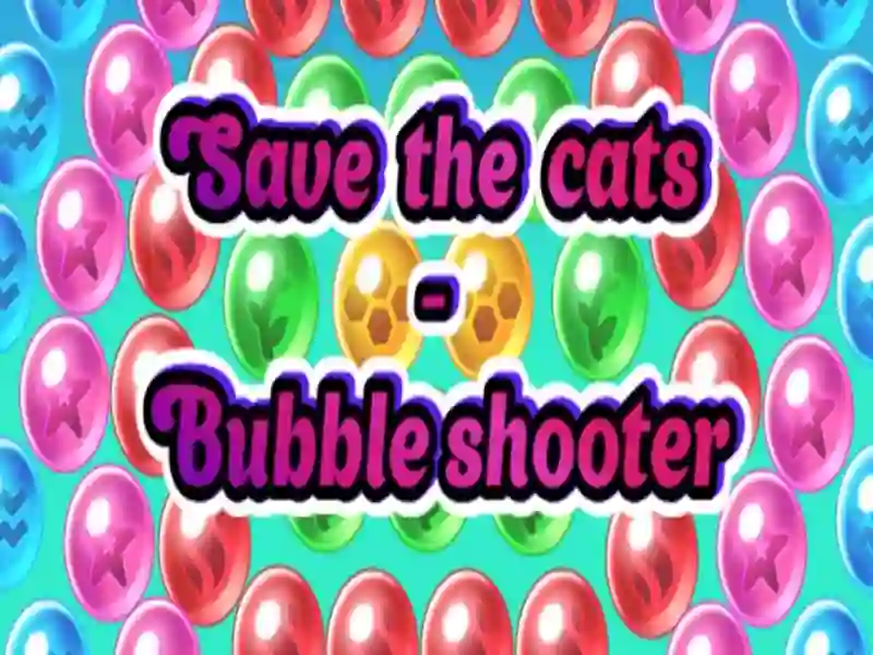 Permainan Save the Cats Bubble Shooter secara online