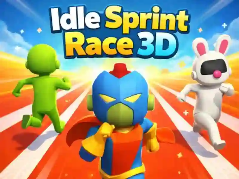 Permainan Balapan Sprint Menganggur 3D secara online