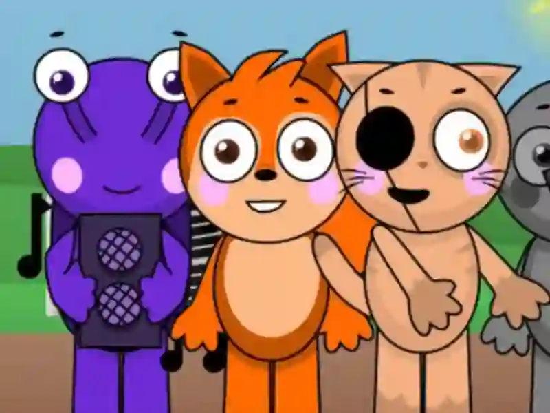 Permainan Sprunki Abgerny 2: Deluxe secara online