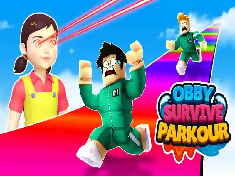Permainan Obby Survive Parkour secara online