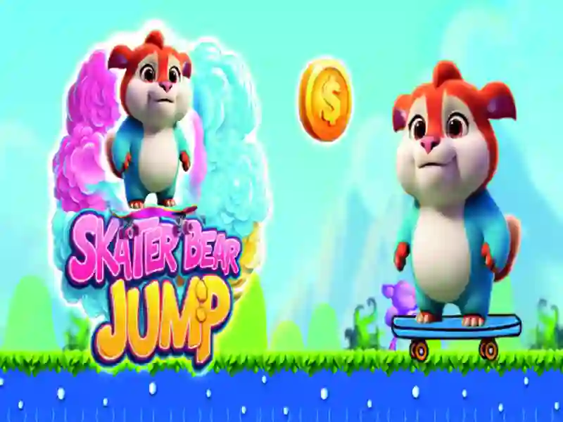 Permainan Sketer Bear Jump secara online