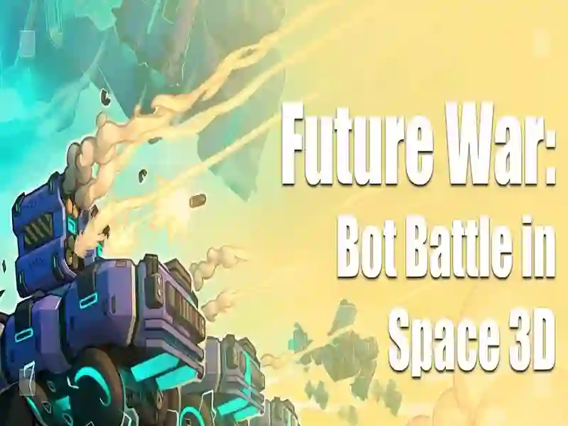Permainan Perang masa depan: Bot Battle in Space 3D secara online Permainan Perang masa depan: Bot Battle in Space 3D secara online