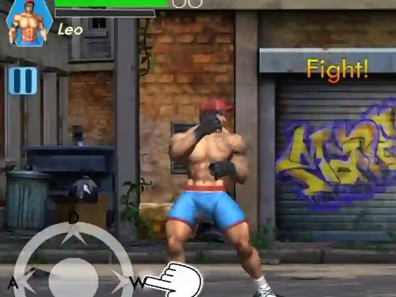 Permainan Kung Fu Gym Fighting secara online
