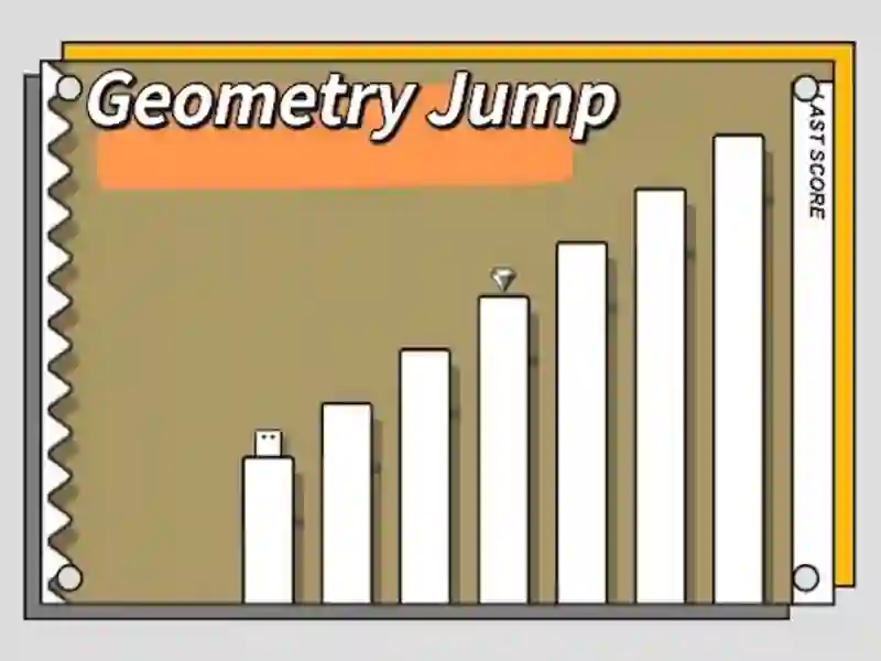 Permainan GeometryJump secara online