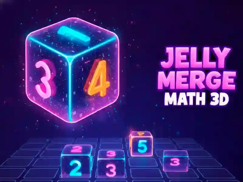 Permainan Jelly Gabung Matematika 3D secara online
