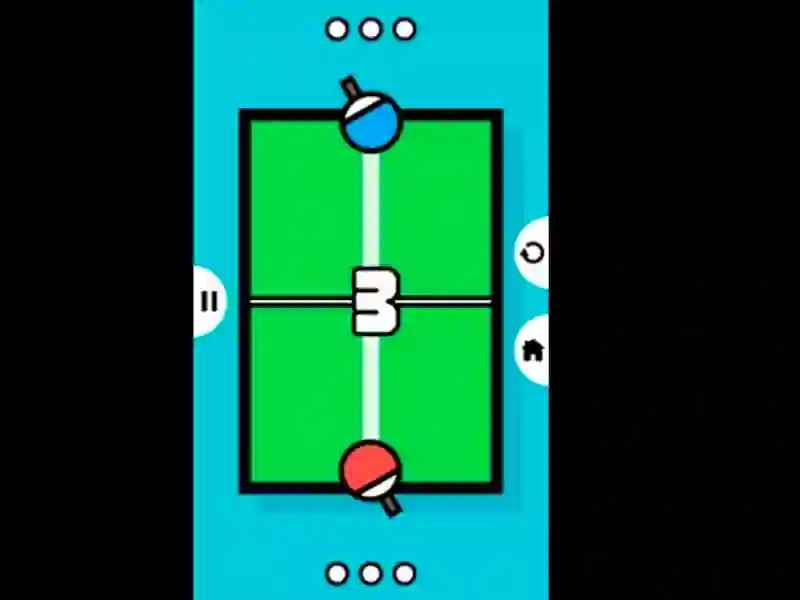 Permainan Ping Pong Tennis Table 2D secara online Permainan Ping Pong Tennis Table 2D secara online