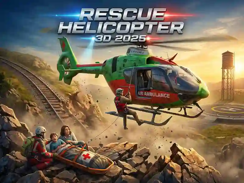Permainan Rescue Helicopter 3d 2025 secara online