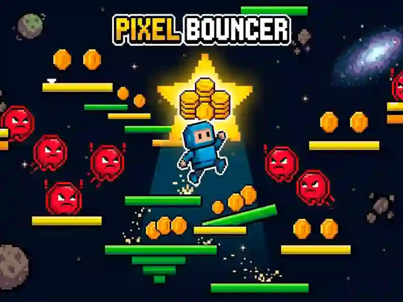 Permainan Pixel Bouncer secara online