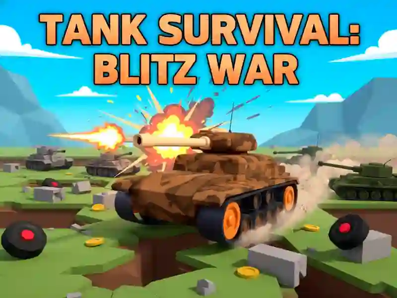 Permainan Kelangsungan Hidup Tank: Perang Blitz secara online