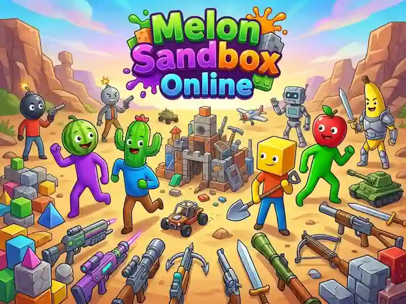 Permainan Melon Sandbox Online secara online