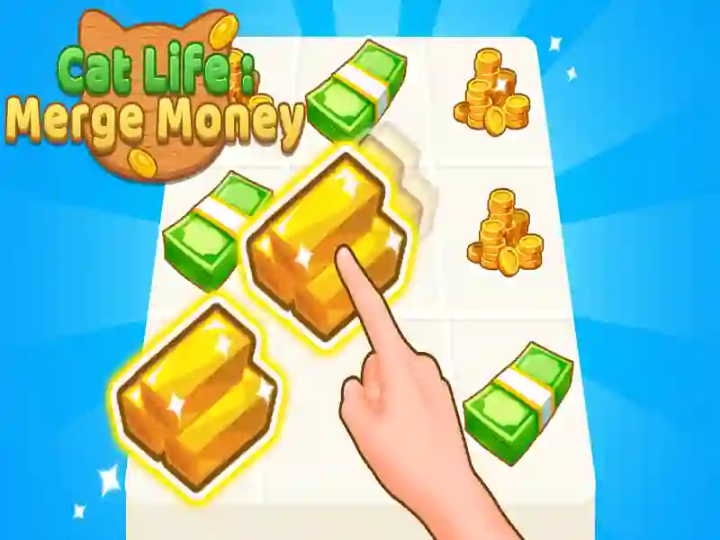 Permainan Kehidupan Kucing Menggabungkan Uang secara online