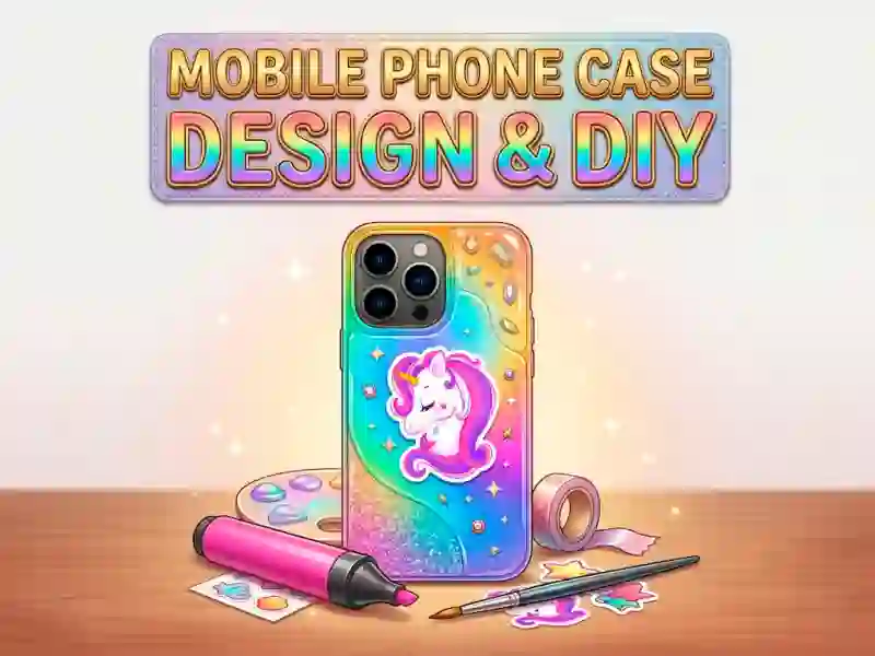 Permainan Mobile Phone Case Design & DIY secara online