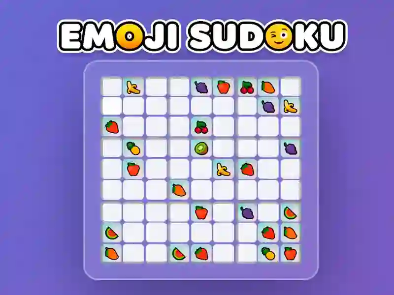 Permainan Emoji Sudoku secara online