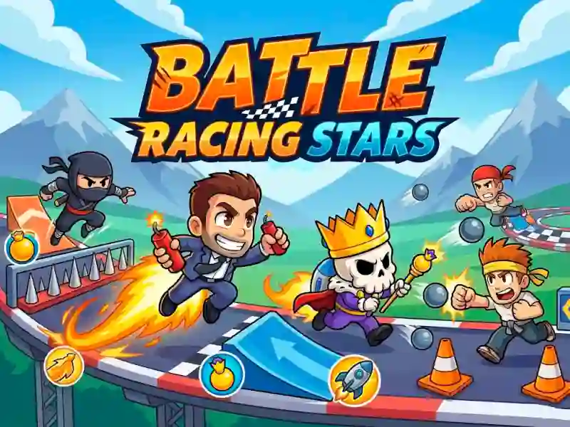 Permainan Battle Racing Stars secara online