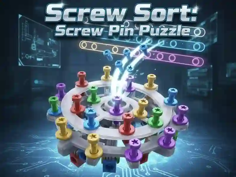 Permainan Sortir Sekrup: Puzzle Pin Sekrup secara online