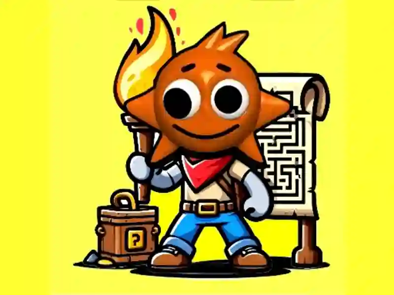 Permainan Sprunki Torches Maze secara online