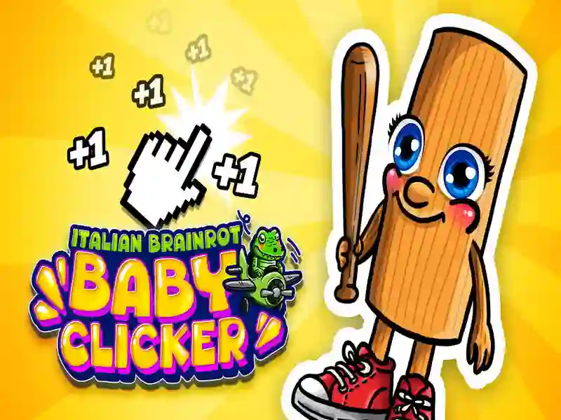 Permainan Italia brainrot baby clicker secara online