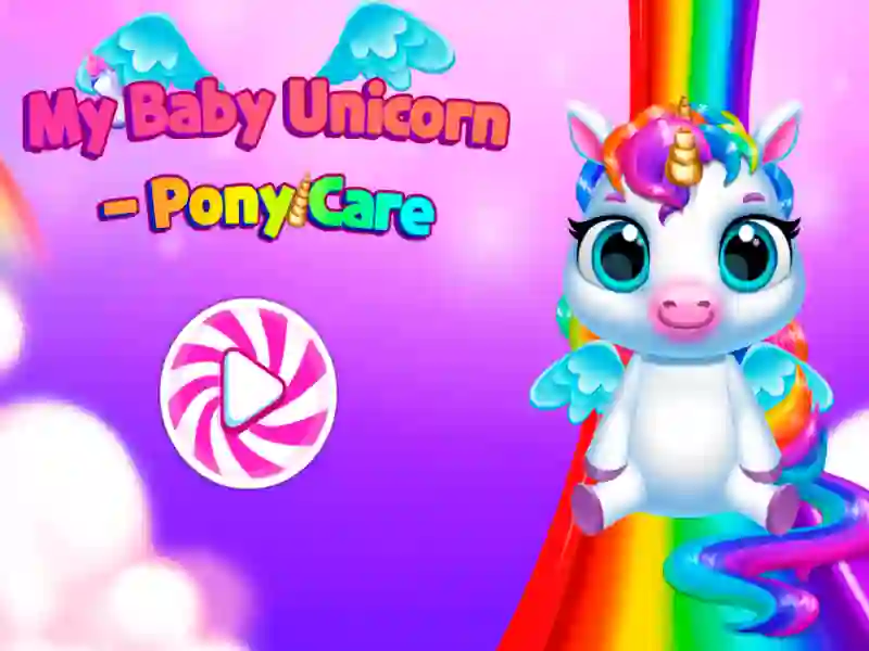 Permainan My Baby Unicorn- Pony Care 2 secara online