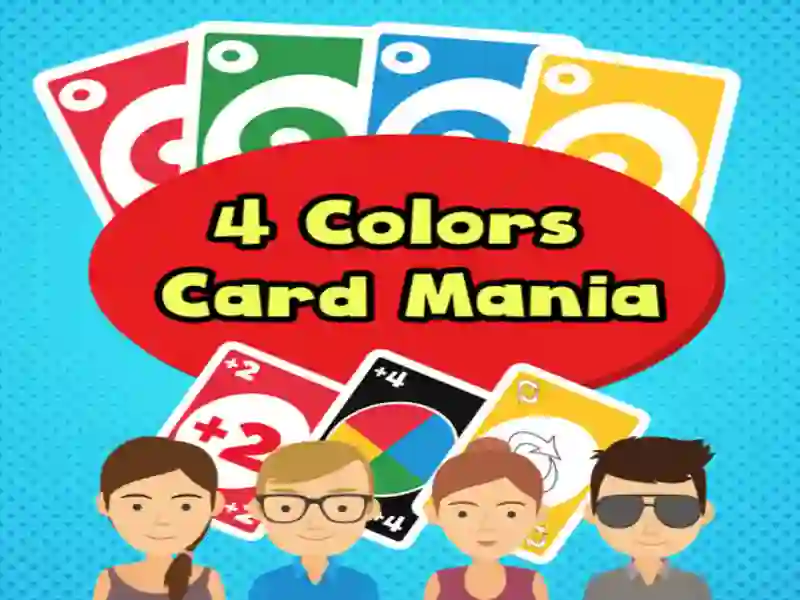 Permainan 4 warna kartu mania secara online