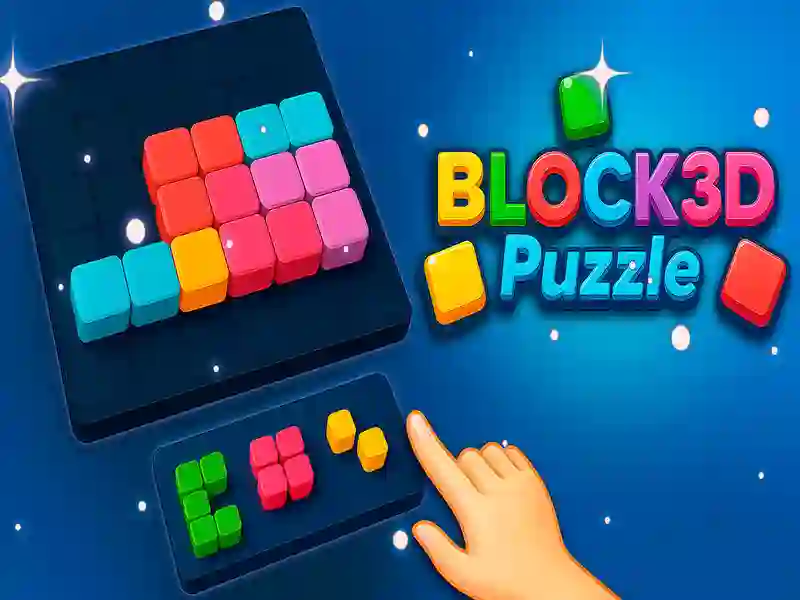 Permainan Blokir Teka-teki 3D secara online