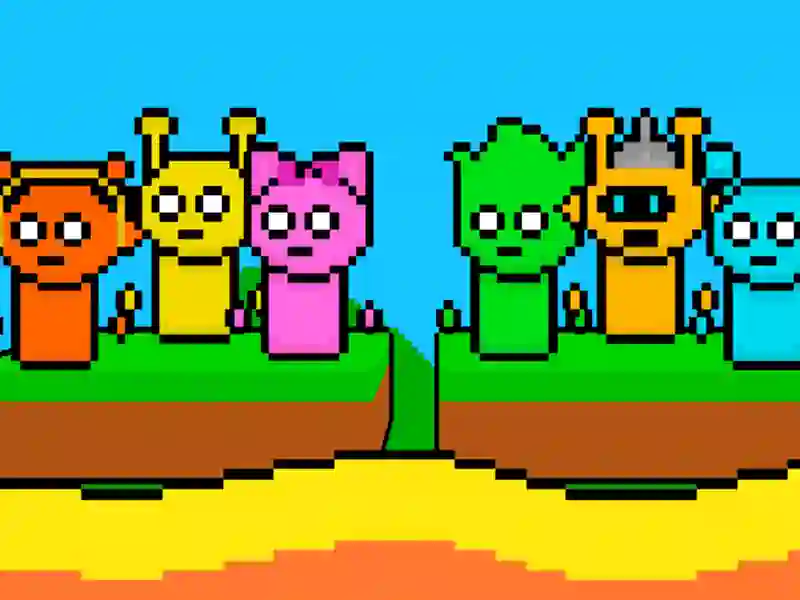 Permainan Sprunki Lava Escape 2 player secara online Permainan Sprunki Lava Escape 2 player secara online