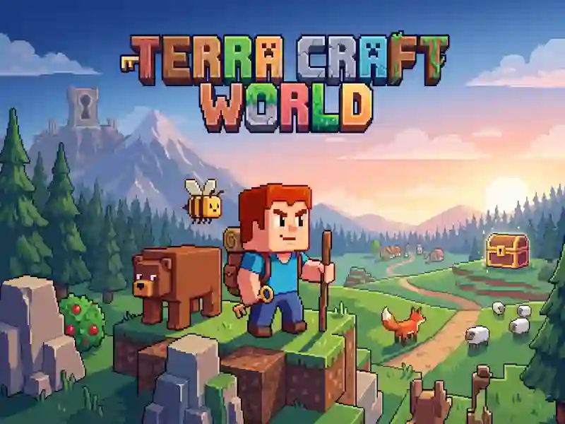 Permainan Terra Craft World secara online
