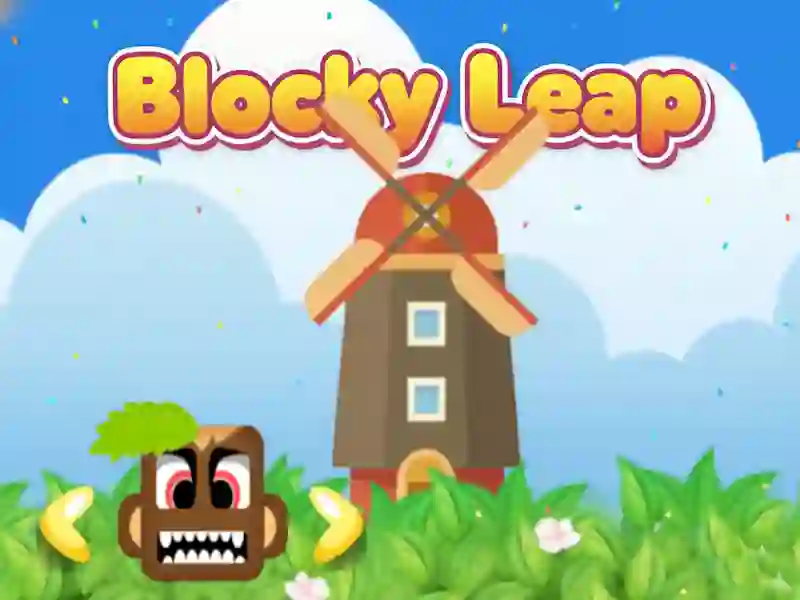 Permainan Blocky Leap secara online
