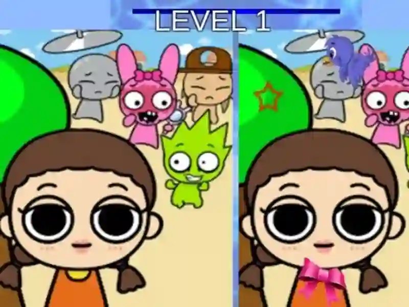 Permainan Perbedaan Sprunki dan Squid Game secara online Permainan Perbedaan Sprunki dan Squid Game secara online