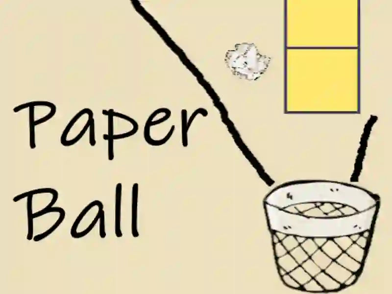 Permainan Bola Kertas secara online Permainan Bola Kertas secara online