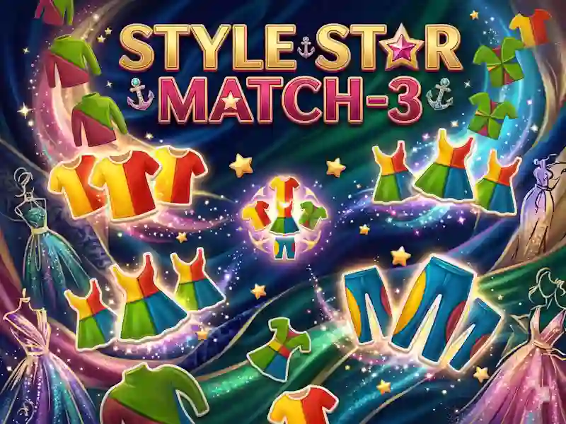 Permainan Style Star Match-3 secara online
